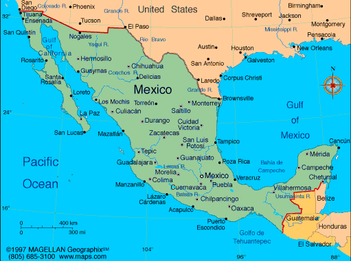 mexico geography